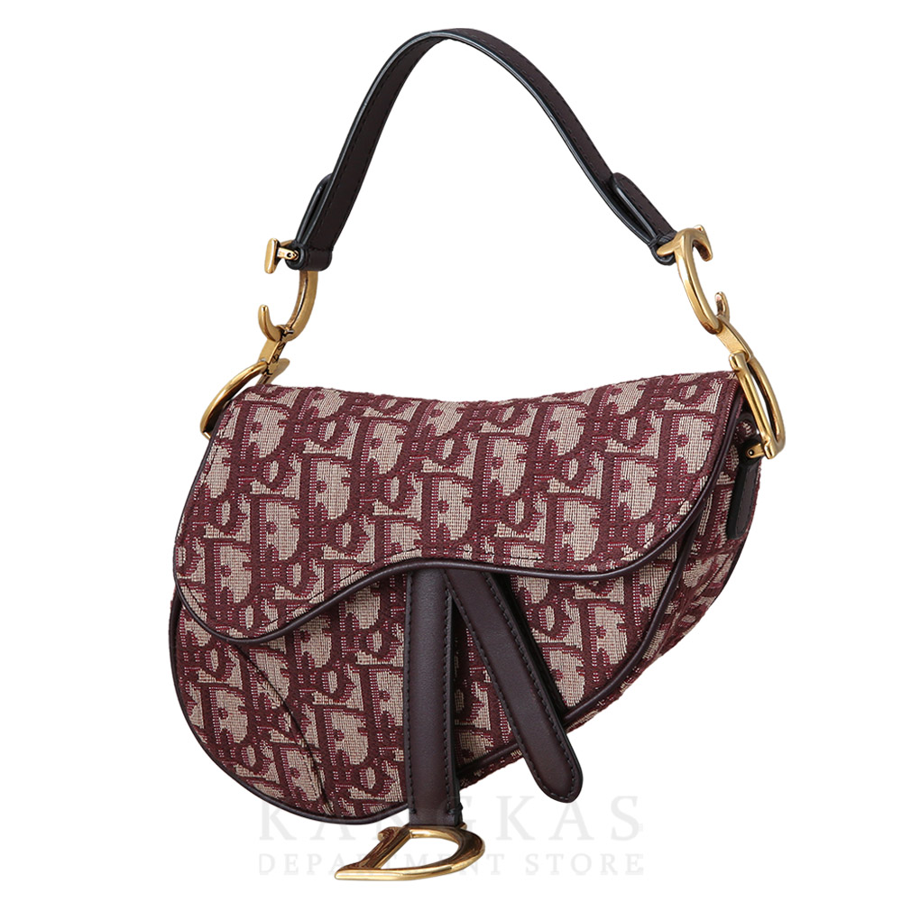 CHRISTIAN DIOR(USED)크리스찬디올 오블리크 새들백 미니 & 스트랩